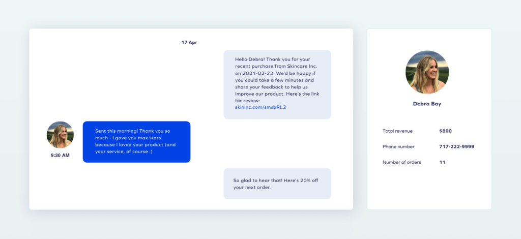 Customer support